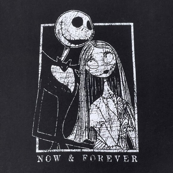 Disney Tim Burtons Nightmare Before Christmas "Now & Forever" XL Long Sleeve - Picture 5 of 5